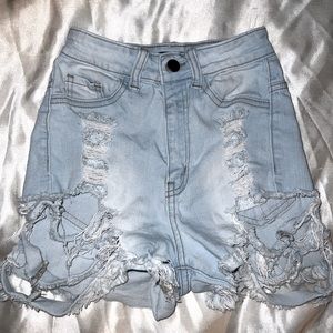 Fashion nova Jean shorts